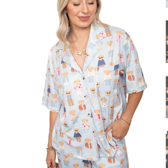 Teddy Bears Pajama Pants Set - Picture 4 of 8